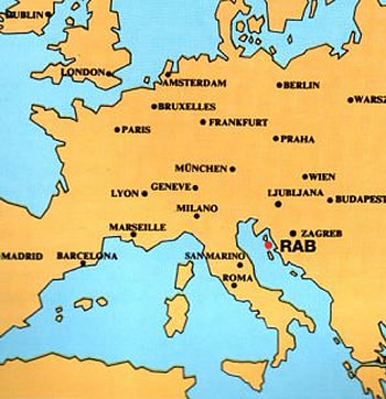 Rab in Europa