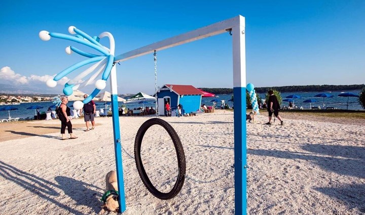 Strand für Hunde Banjol, Insel Rab