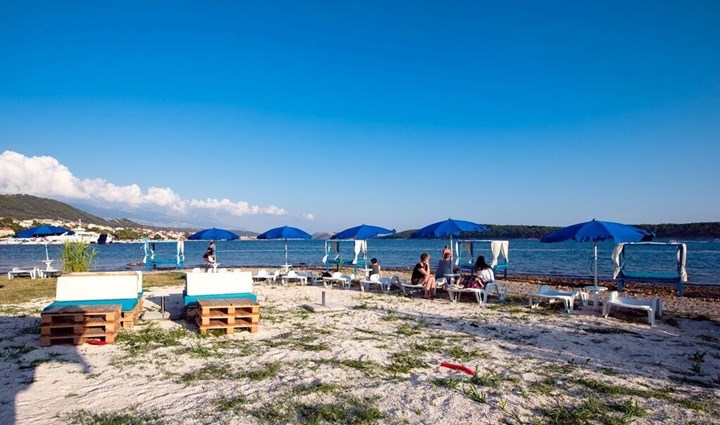 Strand für Hunde Banjol, Insel Rab